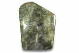 Flashy, Free-Standing Polished Labradorite - Madagascar #268097-1